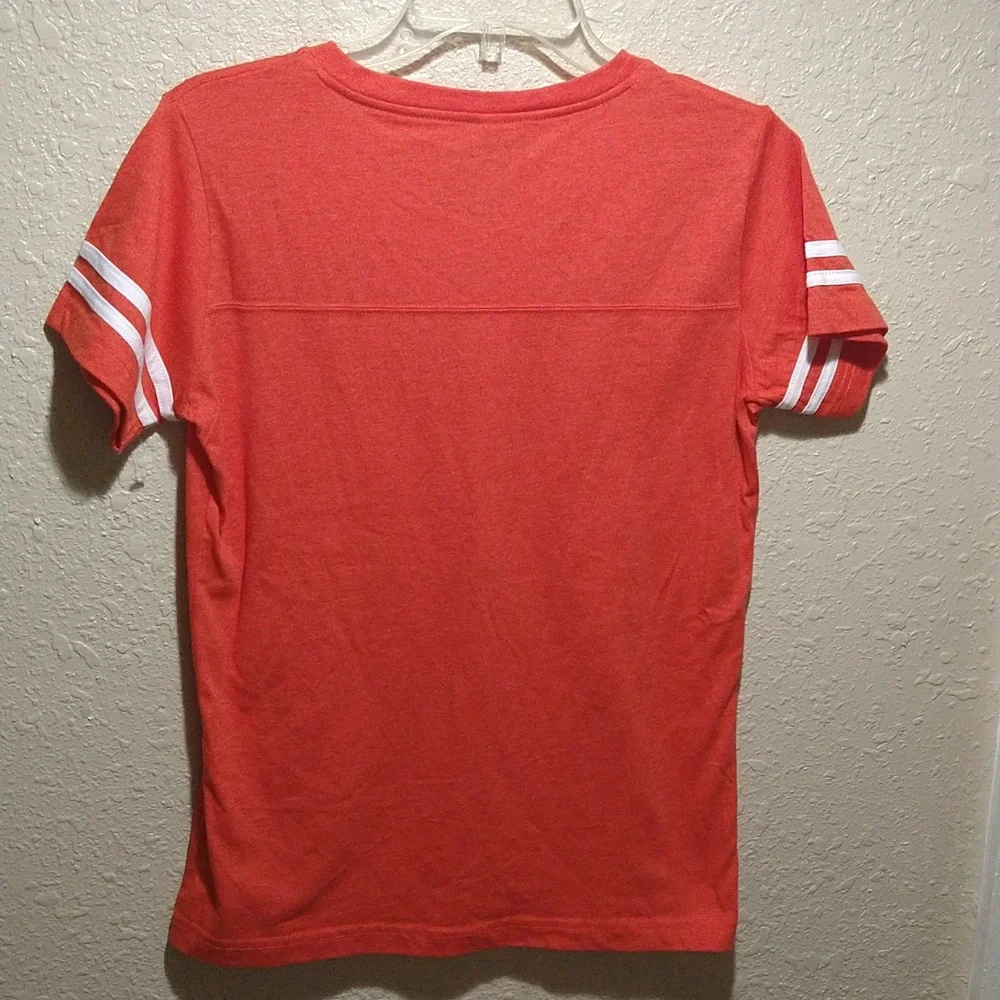 Women's Sequence Touch Down Tee   Shirt Size M - Picture 2 of 7